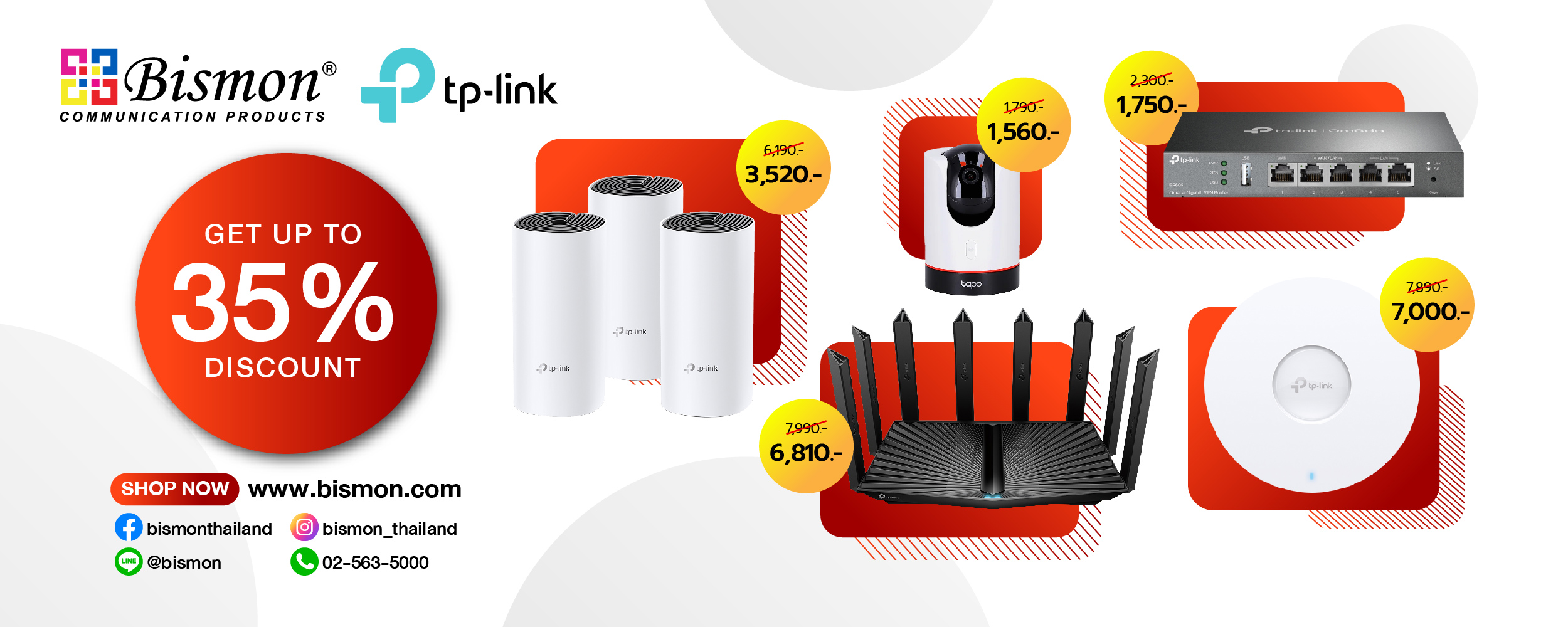 TP-Link GET UP TO 35% DISCOUNT